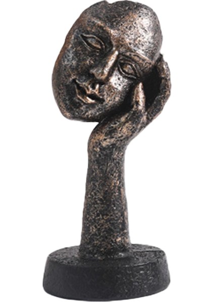 Kitaplık Masaüstü Için Soyut Heykeli 14.5cmx6.5cm (Yurt Dışından)