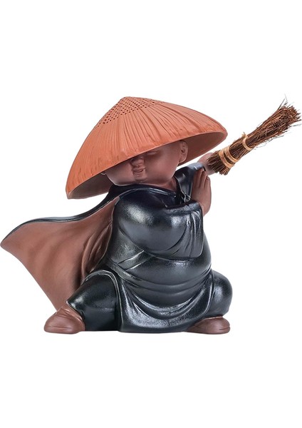 Küçük Keşiş Heykeli Mini Çay Pet Heykel Üstü Yemek Odası Çay Odası Için (Yurt Dışından) fiyatları