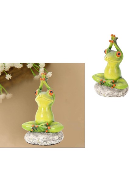 Reçine Kurbağa Ayakta Oturan Heykeli Heykel ve Süsleme 11X5X9.5CM (Yurt Dışından) fırsatları