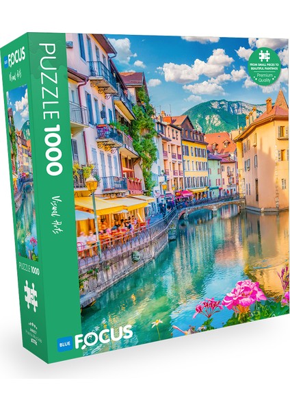 1000 Parça Puzzle - Annecy