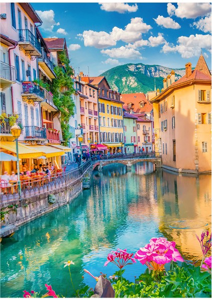 1000 Parça Puzzle - Annecy