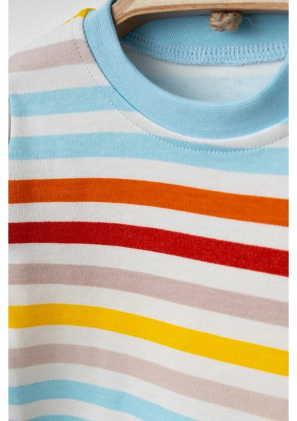 Çizgili Bebek 2'li Body 9704 fiyatları