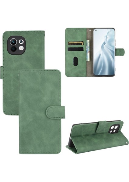 Kart Tutucu Kickstand Koruyucu Kapak ile Xiaomi 11 Için Kılıf Tam (Yurt Dışından)