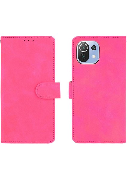 Kart Tutucu Kickstand Kart ile Xiaomi 11 Lite Koruyucu Kapak Için Kılıf (Yurt Dışından)