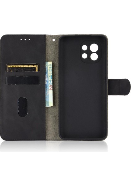 Kart Tutucu Kickstand Koruyucu Kapak ile Xiaomi 11 Için Kılıf Tam (Yurt Dışından) modelleri