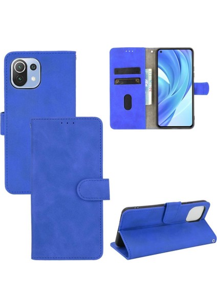 Kart Tutucu Kickstand Kart ile Xiaomi 11 Lite Koruyucu Kapak Için Kılıf (Yurt Dışından)