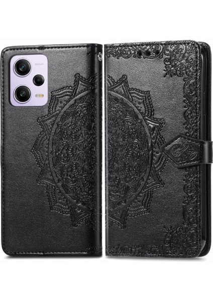 Redmi Not 12 Için Kılıf Pro Kapak Çevirin Kılıf Zarif Desen (Yurt Dışından)