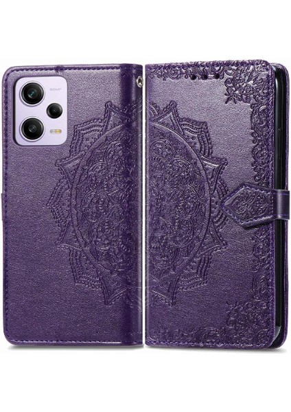 Redmi Not 12 Için Kılıf Pro Kapak Çevirin Kılıf Zarif Desen (Yurt Dışından)