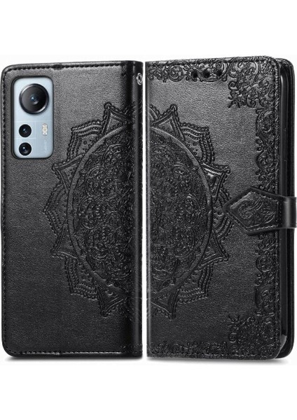 Xiaomi 12 Lite Için Kılıf Zarif Desen Kapak Kapak Darbeye Basit (Yurt Dışından)