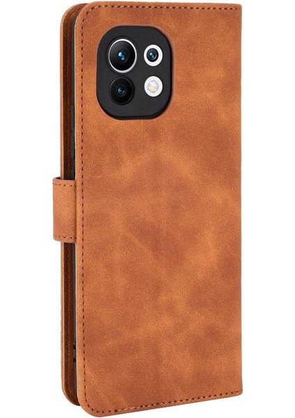 Kart Tutucu Kickstand Koruyucu Kapak ile Xiaomi 11 Için Kılıf Tam (Yurt Dışından) modelleri