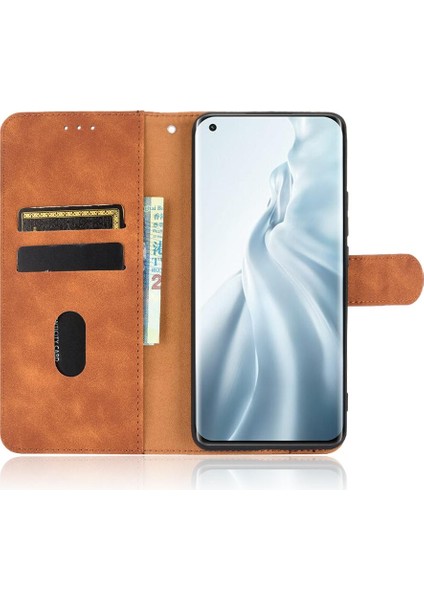 Kart Tutucu Kickstand Koruyucu Kapak ile Xiaomi 11 Için Kılıf Tam (Yurt Dışından) indirimleri