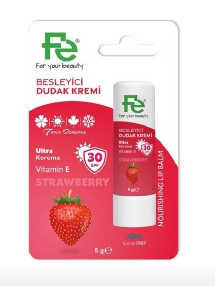 Besleyici Dudak Kremi Çilek