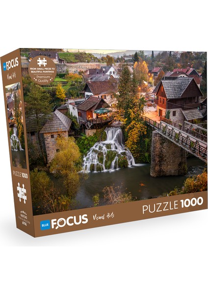 1000 Parça Puzzle - Rastoke