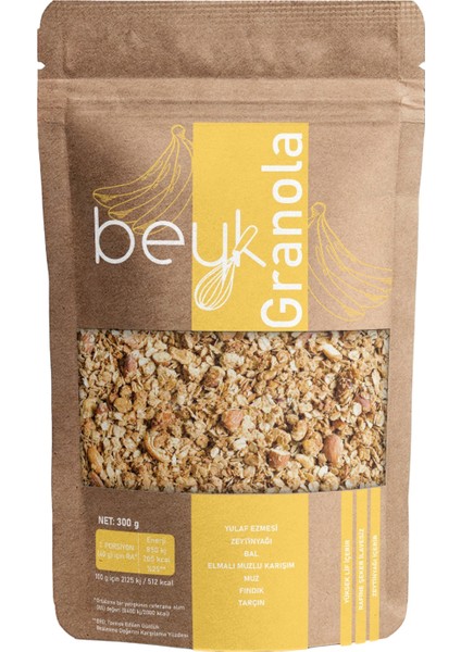 Granola - Muz & Fındık