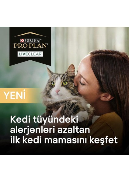 Liveclear Somonlu Kısırlaştırılmış Kedi Maması 1,4 kg