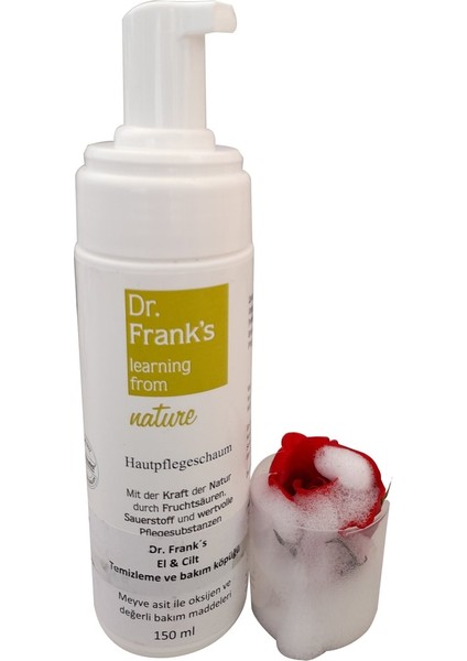 Genel Vücut Bakım Köpüğü - Yüz Temizleme Köpüğü Genel Kullanım 150 ml