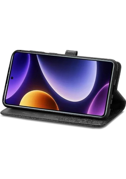 Xiaomi Poco F5 Flip Kapak Basit Iş Zarif Desen Kılıf (Yurt Dışından) fiyatları