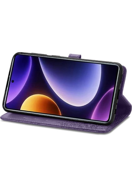 Xiaomi Poco F5 Flip Kapak Basit Iş Zarif Desen Kılıf (Yurt Dışından) fiyatları