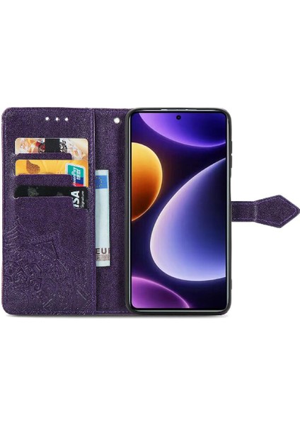 Xiaomi Poco F5 Flip Kapak Basit Iş Zarif Desen Kılıf (Yurt Dışından) fırsatları