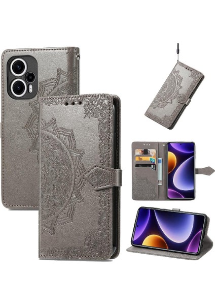 Xiaomi Poco F5 Flip Kapak Basit Iş Zarif Desen Kılıf (Yurt Dışından) fiyatları