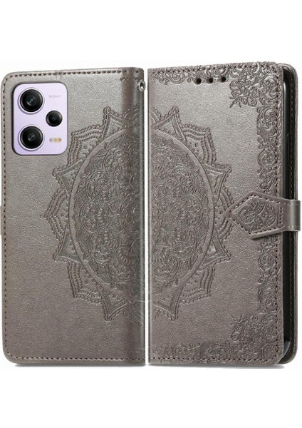 Redmi Not 12 Için Kılıf Pro Kapak Çevirin Kılıf Zarif Desen (Yurt Dışından)