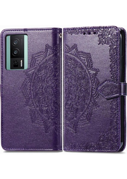 Redmi K60 Zarif Desen Kapak Kapak Kılıf Için Kılıf Basit (Yurt Dışından)