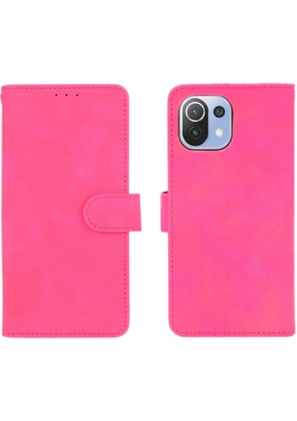 Kart Tutucu Kickstand Kart ile Xiaomi 11 Lite Koruyucu Kapak Için Kılıf (Yurt Dışından)