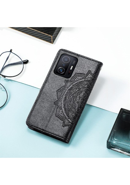 Xiaomi 11T/11T Pro Zarif Desen Deri Kılıf Darbeye (Yurt Dışından) fırsatları