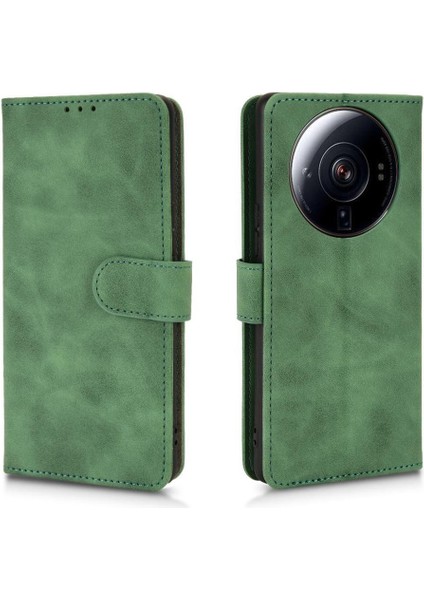 Kart Flip ile Xiaomi 12 Ultra Koruyucu Kapak Kartı Ekleme Için Kılıf (Yurt Dışından)