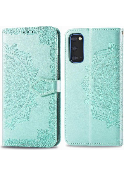 Samsung S20 Flip Kapak Kılıf Için Kılıf Zarif Desen Darbeye (Yurt Dışından)