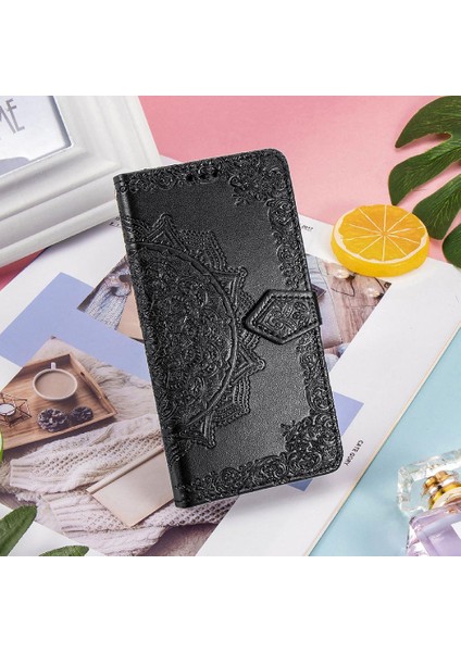 Samsung S21FE Basit Iş Için Kılıf Kapak Çevirin Deri Kılıf Zarif (Yurt Dışından)