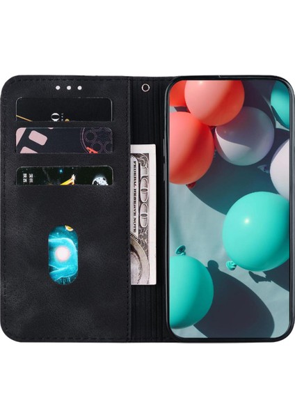 Huawei Nova Y70 Artı Flip Folio Kapak Kart Yuvası Fonksiyonu Cüzdan (Yurt Dışından)