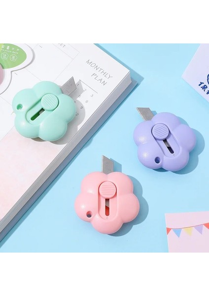 Rastgele Renk Stili Sevimli Çiçekler Renk Mini Taşınabilir Maket Bıçağı Kağıt Kesici Küçük Kesme Kağıt Jilet Bıçağı Ofis Kırtasiye Kesme Malzemeleri (Yurt Dışından) fiyatları