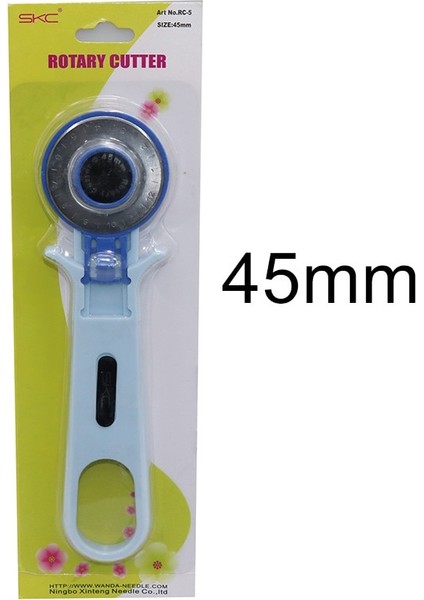 Mavi Bıçak 45 mm Tarzı Döner Kesici Patchwork Makaralı Kesici Tekerlek Yuvarlak Bıçak Kumaş Bıçak Deri El Sanatları Kumaşlar Kesici Dıy El Yapımı Temel Araçlar (Yurt Dışından) fiyatları