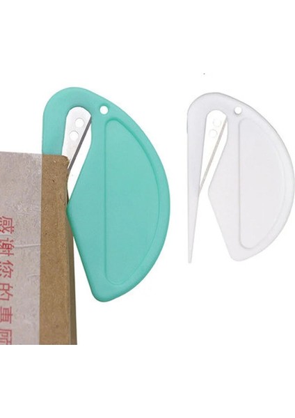 C Stili Et Mini Plastik Mektup Açıcı Keskin Posta Zarf Açıcı Güvenlik Kağıtları Kesici Sanat Alet Takımları Mektup Açıcı Ofis Malzemeleri (Yurt Dışından) fiyatları