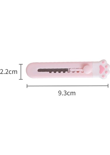 Beyaz Stil Kawaii Mini Cep Kedi Pençe Sanat Maket Bıçağı Ekspres Kutusu Kağıt Kesici Zanaat Kırtasiye Kırtasiye Sarma Doldurulabilir Bıçak (Yurt Dışından) indirimleri