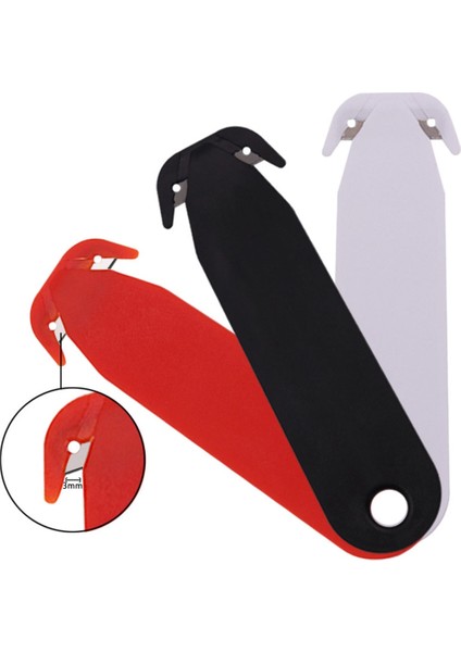 Kırmızı Stil Çift Kenarlı Geri Çekilebilir Kutu Kesiciler Kağıt Karton Pano Kesici Paslanmaz Çelik Güvenlik Programı Ev Ofis Aracı (Yurt Dışından) fırsatları