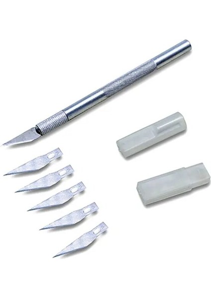 Beyaz Stil Kaymaz Metal Neşter Bıçak Aletler Kiti Kesici Gravür El Sanatları Bıçakları + Bıçak Cep Telefonu Dizüstü Bilgisayar Dıy Onarım El Aletleri (Yurt Dışından) fiyatları