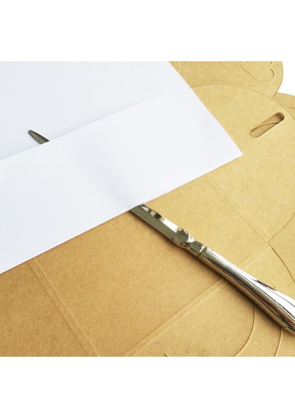 Nikel Tarzı Mektup Açıcı Hançer Defter Eğme 23CM Metal Bölünmüş Dosya Zarf Açıcı A4 Kağıt Kesici Ofis Okul Tedarik Kesme Bıçağı (Yurt Dışından) fırsatları