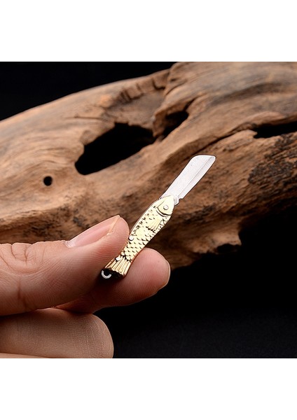 Gümüş Tarzı Mektup Açacağı Kırtasiye Mini Katlanır Taşınabilir Maket Bıçağı Kağıt Kesici Nefis Küçük Balık Pirinç Paslanmaz Çelik Bıçak Ofis (Yurt Dışından) indirimleri