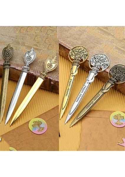 Ben Stil Avrupa Tarzı Retro Desen Metal Mektup Açacağı Cila ile Mühürlenmiş Zarflar Için Mum Mektup Açılış Posta Açacağı Karton Kesme (Yurt Dışından) modelleri