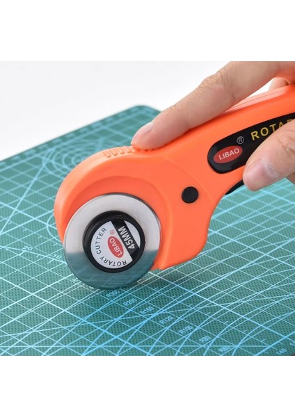 10 Adet Bıçak 45MM Stili Döner Kesici Patchwork Makaralı Kesici Tekerlek Yuvarlak Bıçak Kumaş Bıçak Deri El Sanatları Kumaşlar Kesici Dıy El Yapımı Temel Araçlar (Yurt Dışından)