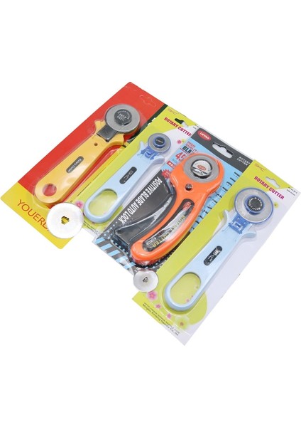 10 Adet Bıçak 45MM Stili Döner Kesici Patchwork Makaralı Kesici Tekerlek Yuvarlak Bıçak Kumaş Bıçak Deri El Sanatları Kumaşlar Kesici Dıy El Yapımı Temel Araçlar (Yurt Dışından) modelleri