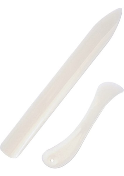 2 Adet Klasör Kağıt Kırma Aracı Plastik Kemik Puanlama Katlama Kırma Scrapbooking Dıy El Yapımı Ciltleme Kartları Aracı (Yurt Dışından)