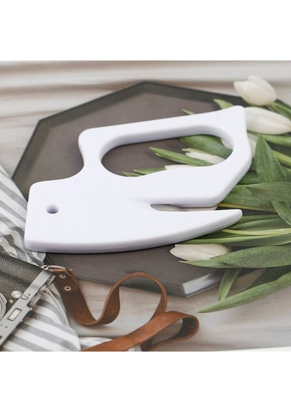 Beyaz Stil 1 Adet Plastik Mektup Açacağı Bıçağı Güvenlik Zarfı Kağıt Kesici Bıçak Kesme Aleti Mini Kutu Kesici (Yurt Dışından) modelleri