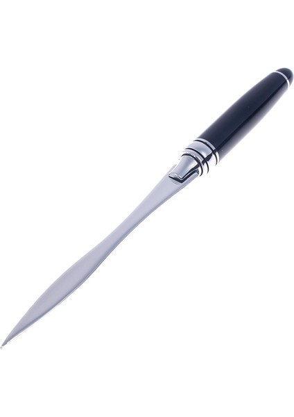 Bir Stil Profesyonel Paslanmaz Çelik Saplı Kesme Kağıt Bıçağı Mektup Açacağı Malzemeleri Ofis Okul Kırtasiye Aracı Bölünmüş Dosya Zarfı (Yurt Dışından)
