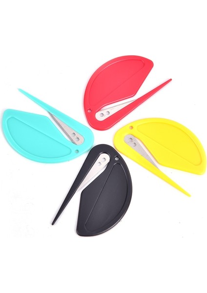 Siyah Stil 2 Adet Plastik Mektup Açacağı, Marp Harfleri, Zarf Açacağı, Güvenlik Kağıtları, Korumalı Kesici Bıçak, Ofis Ekipmanları (Yurt Dışından) fiyatları