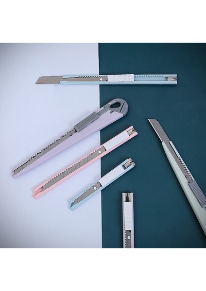 S 8cm Tarzı Morandi Renk Metal Kesici Maket Bıçağı Kırtasiye Öğrenci Sanat Malzemeleri Dıy Araçları Kesici Kağıt Kesme Ofis Kutusu Kesici (Yurt Dışından) fiyatları