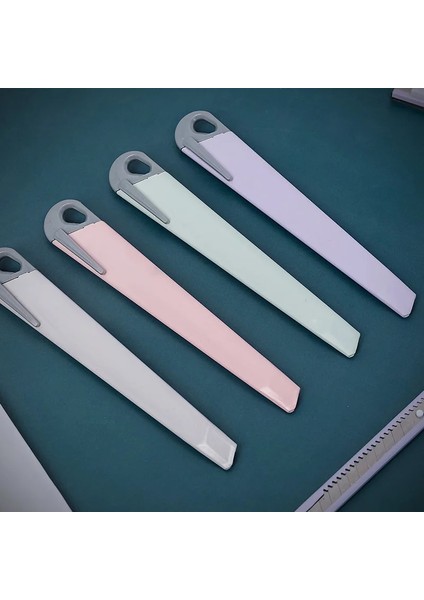 S 8cm Tarzı Morandi Renk Metal Kesici Maket Bıçağı Kırtasiye Öğrenci Sanat Malzemeleri Dıy Araçları Kesici Kağıt Kesme Ofis Kutusu Kesici (Yurt Dışından) fırsatları