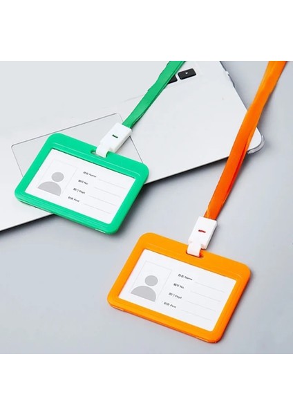 Rastgele Stil Renkli Plastik Otobüs Kimlik Kartı Tutucu Kılıf Boyun Askısı Ipi Kart Sahibinin Hemşire Rozeti Tutucu Hemşire Aksesuarları (Yurt Dışından) fiyatları